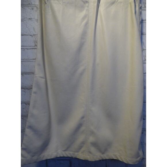 Free People City Slicker Vegan Leather Nilla Cream Maxi Skirt 8 NEW - Picture 5 of 9